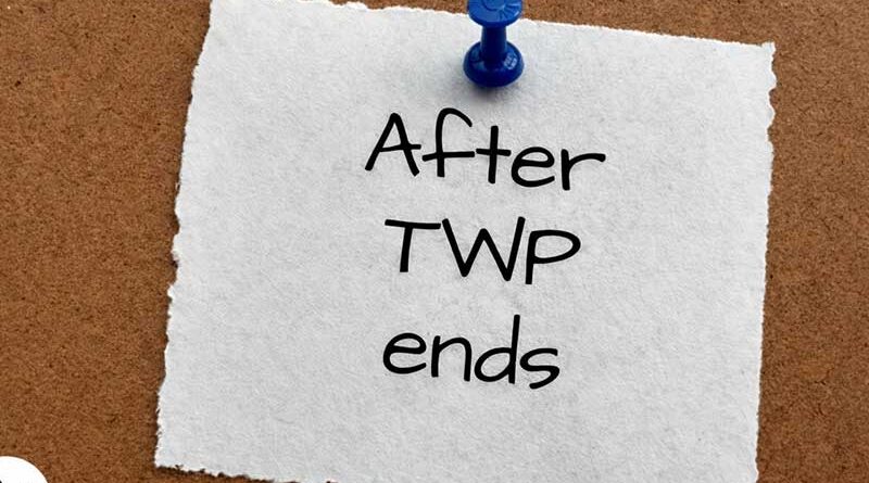 after the trial word period ends