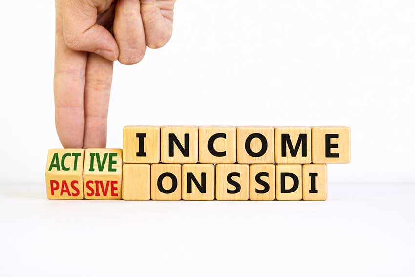passive income on SSDI 2026